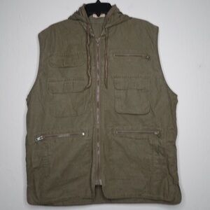 Vintage Banana Republic Safari Travel Vest‎ – Size XL, Mill Valley Tag